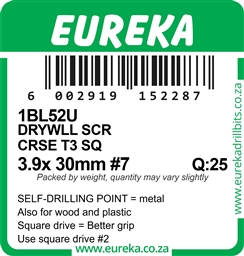 1BL52 - Drywall Screw T3 -1BL52_label_T